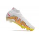 Nike Air Zoom Mercurial Superfly IX Elite Fg Bianco Giallo Rosa