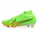 Nike Air Zoom Mercurial Superfly IX Elite Fg Verde Giallo