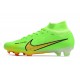 Nike Air Zoom Mercurial Superfly IX Elite Fg Verde Giallo