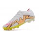 Nike Zoom Mercurial Vapor XV Elite FG Bianco Giallo Rosa