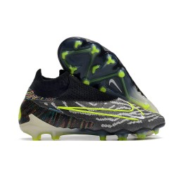 Nike Phantom GX Elite DF FG Nero Volt Bianco Blu Glow