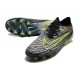 Nike Phantom GX Gripknit Elite FG Nero Summit Bianco Grigio Fumo Scuro