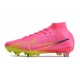 Nike Zoom Mercurial Superfly 9 Elite SG Rosa Blast Volt Gridiron