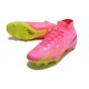 Nike Zoom Mercurial Superfly 9 Elite SG Rosa Blast Volt Gridiron