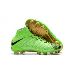 Scarpa Nuove Nike Neymar Hypervenom Phantom III DF FG - Verde Nero