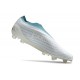 Scarpe adidas Copa Pure+ FG Bianco Grigio 2 Blu Preloved