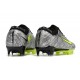 Nike Zoom Mercurial Vapor XV Elite FG Argento Verde Nero