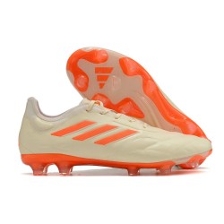 adidas Copa Pure.1 FG Scarpa da Calcio Bianco Off Arancione Solare Team