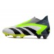 Scarpe adidas Predator Accuracy+ FG Bianco Nero Core Limone Lucido