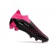 Scarpe adidas Predator Accuracy+ FG Nero Core Bianco Rosa Shock Team