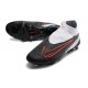 Nike Phantom GX Elite Dynamic Fit FG Nero Grigio Rosso