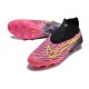 Nike Phantom GX Elite DF FG Rosa Nero Giallo