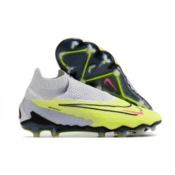 Nike Phantom GX Elite Dynamic Fit FG Verde Grigio