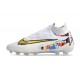 Nike Phantom GX Elite Dynamic Fit FG Bianco Oro