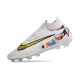 Nike Phantom GX Elite Dynamic Fit FG Bianco Oro