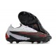 Nike Phantom GX Gripknit Elite FG Nero Grigio Rosso