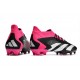 adidas Predator Accuracy.1 FG Scarpa Nero Core Bianco Rosa Shock Team