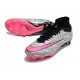 Nike Air Zoom Mercurial Superfly IX Elite Fg Rosa Argento Nero