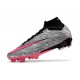 Nike Air Zoom Mercurial Superfly IX Elite Fg Rosa Argento Nero