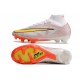 Nike Air Zoom Mercurial Superfly IX Elite Fg Bianco Oro