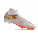 Nike Air Zoom Mercurial Superfly IX Elite Fg Bianco Oro