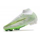 Nike Air Zoom Mercurial Superfly IX Elite Fg Bianco Verde