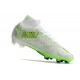 Nike Air Zoom Mercurial Superfly IX Elite Fg Bianco Verde