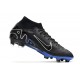 Nike Zoom Mercurial Superfly 9 Elite Fg Nero Cromo Hyper Royal