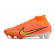 Nike Zoom Mercurial Superfly 9 Elite Fg Arancio Oro