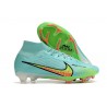 Nike Zoom Mercurial Superfly 9 Elite Fg Blu Oro