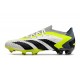 adidas Predator Accuracy.1 Low FG Bianco Nero Core Limone Lucido