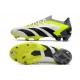 adidas Predator Accuracy.1 Low FG Bianco Nero Core Limone Lucido