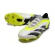 adidas Predator Accuracy.1 Low FG Bianco Nero Core Limone Lucido