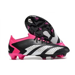 adidas Predator Accuracy.1 Low FG Adidas Predator Accuracy.1 L FG Nero Core Bianco Rosa Shock Team