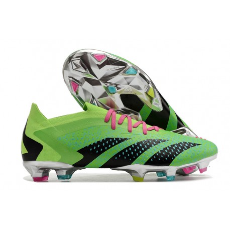 adidas Predator Accuracy.1 Low FG Verde Nero