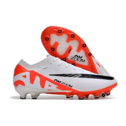 Nike Zoom Mercurial Vapor 15 Elite AG-Pro Bianco Cremisi Vivace Nero