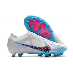 Nike Zoom Mercurial Vapor 15 Elite AG-Pro Bianco Blu Baltico Rosa Blast Indigo Haze