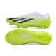 Adidas X Crazyfast.1 Senza Lacci FG Bianco Nero Core Limone Lucido