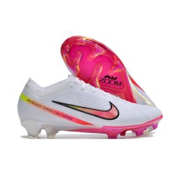 Nike Zoom Mercurial Vapor XV Elite FG Bianco Rosa