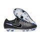 Nike Tiempo Legend 10 Elite FG Nero Cromo Hyper Royal