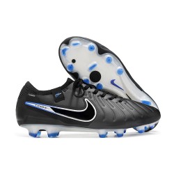 Nike Tiempo Legend 10 Elite FG Nero Cromo Hyper Royal