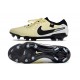 Nike Tiempo Legend 10 Elite FG Beige Nero