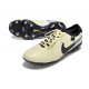 Nike Tiempo Legend 10 Elite FG Beige Nero