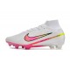 Nike Zoom Mercurial Superfly 9 Elite Fg Bianco Rosa