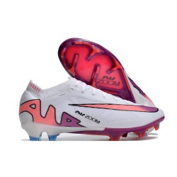 Nike Zoom Mercurial Vapor XV Elite FG Bianco Rosa Blu