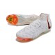 Scarpe Nike Phantom Luna Elite NU FG Bianco Nero Arancione Total