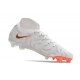 Scarpe Nike Phantom Luna Elite NU FG Bianco Nero Arancione Total