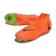 Scarpe Nike Phantom Luna Elite NU FG Ghiaccio Guava Nero Arancione Total