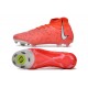 Scarpe Nike Phantom Luna Elite NU FG Cremisi Vivace Bianco