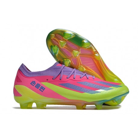 Scarpe Adidas X Crazyfast Messi.1 FG Korean Nights Son - Rosa Violeta Giallo